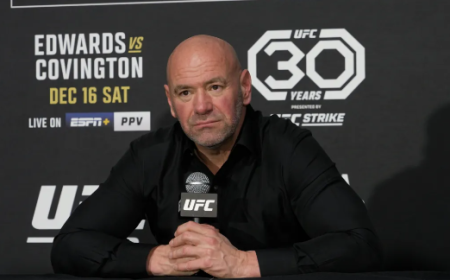 Dana White, annonce une série de combat pour le début d’année prochaine !